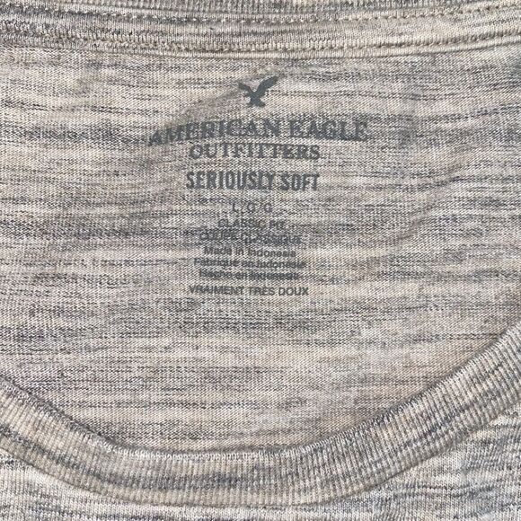 American Eagle Stripped Long Sleeve Top - Picture 3 of 4